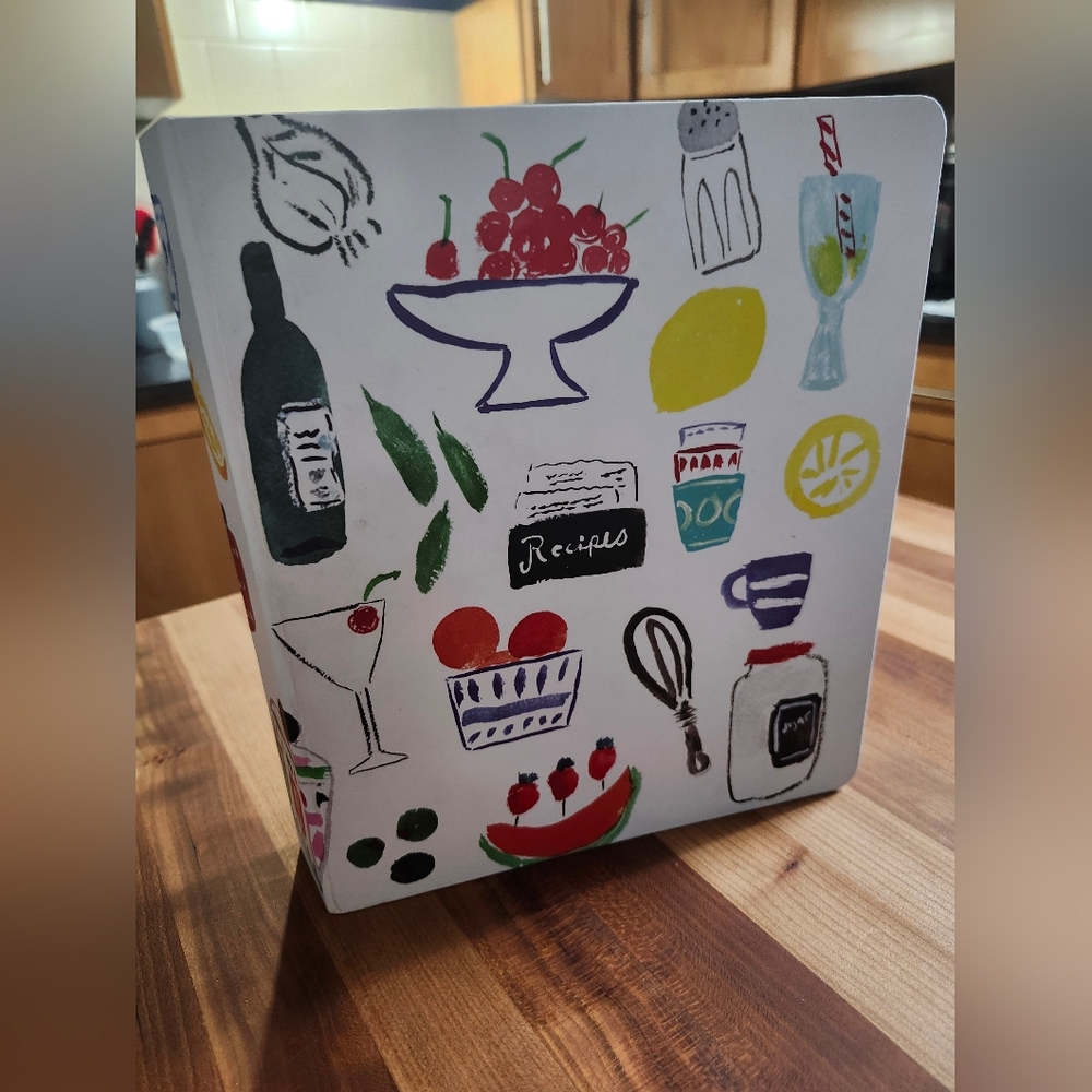 Kate Spade, New York Bella Pantry Recipe Book.
